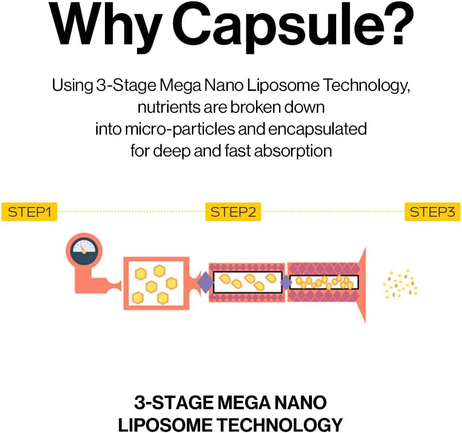 d'alba Piedmont White Truffle Oil Capsule Serum, Daily Vita Boost for Luminous Skin, Double Vitamin Formula (3.38fl. oz.)