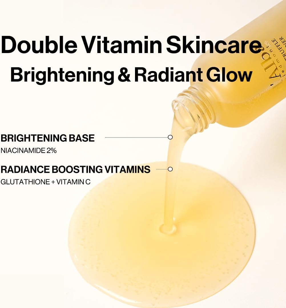 d'alba Piedmont White Truffle Moisturizing Serum Toner, Glass Skin with Double Vitamin Skincare, Face Moisturizer, (6.08fl. oz)